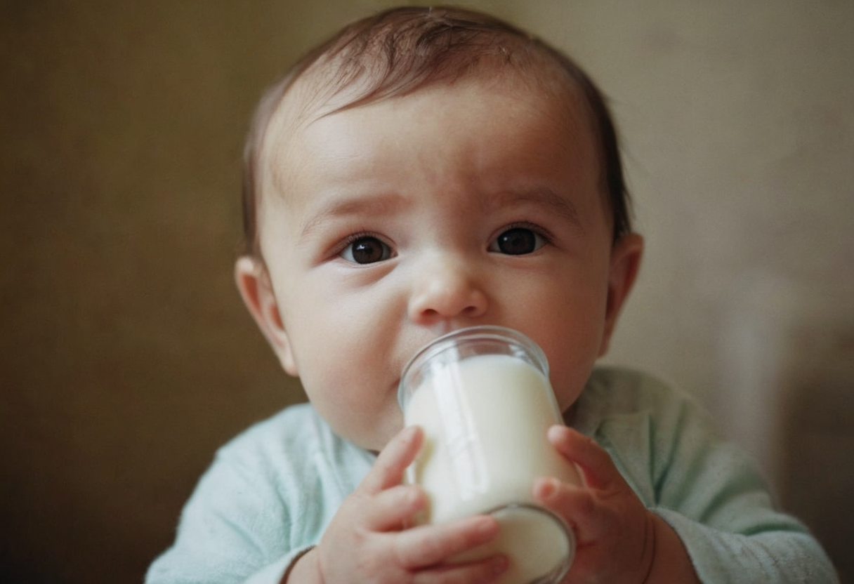 Les bienfaits du lait 1er âge pour le développement de votre nourrisson